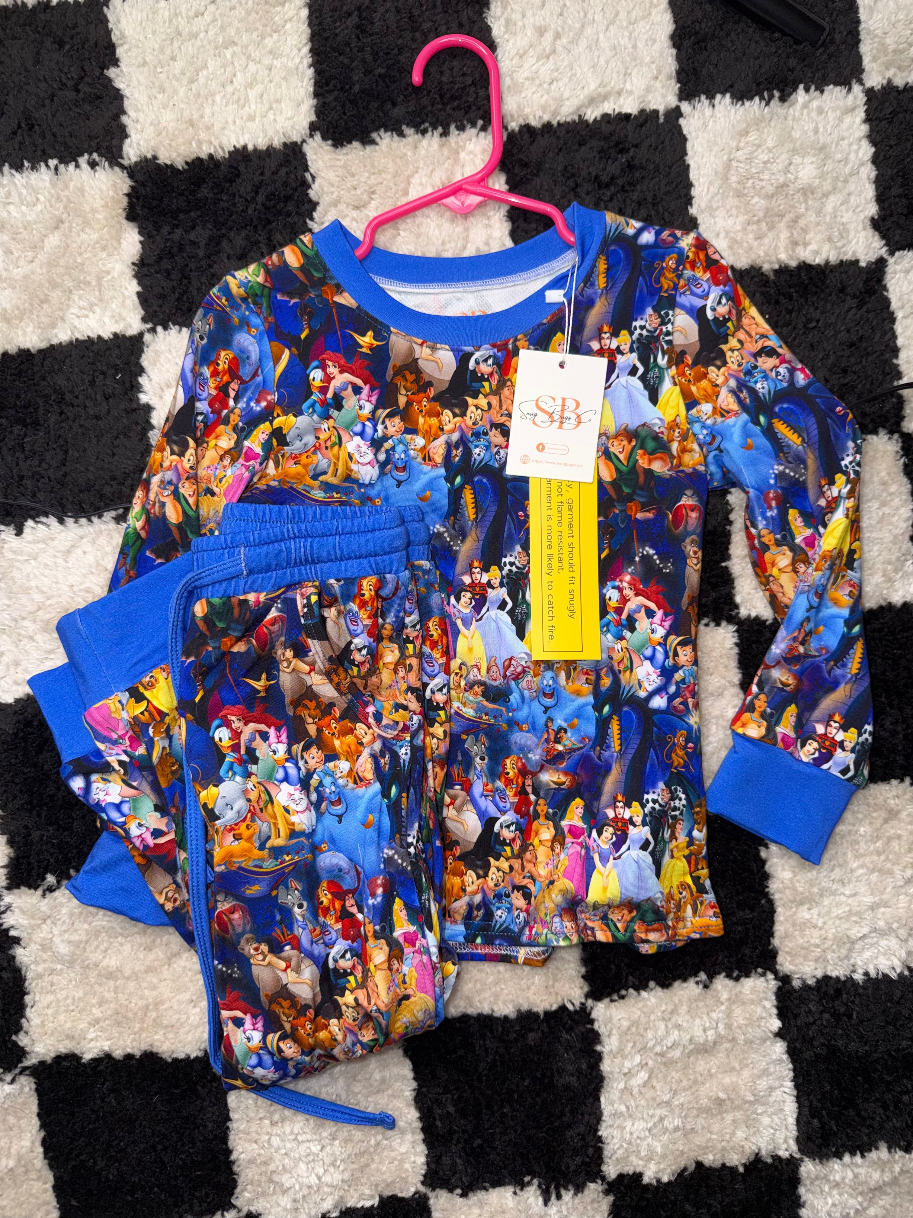 4T French Terry Bamboo Crewneck & Joggers Set