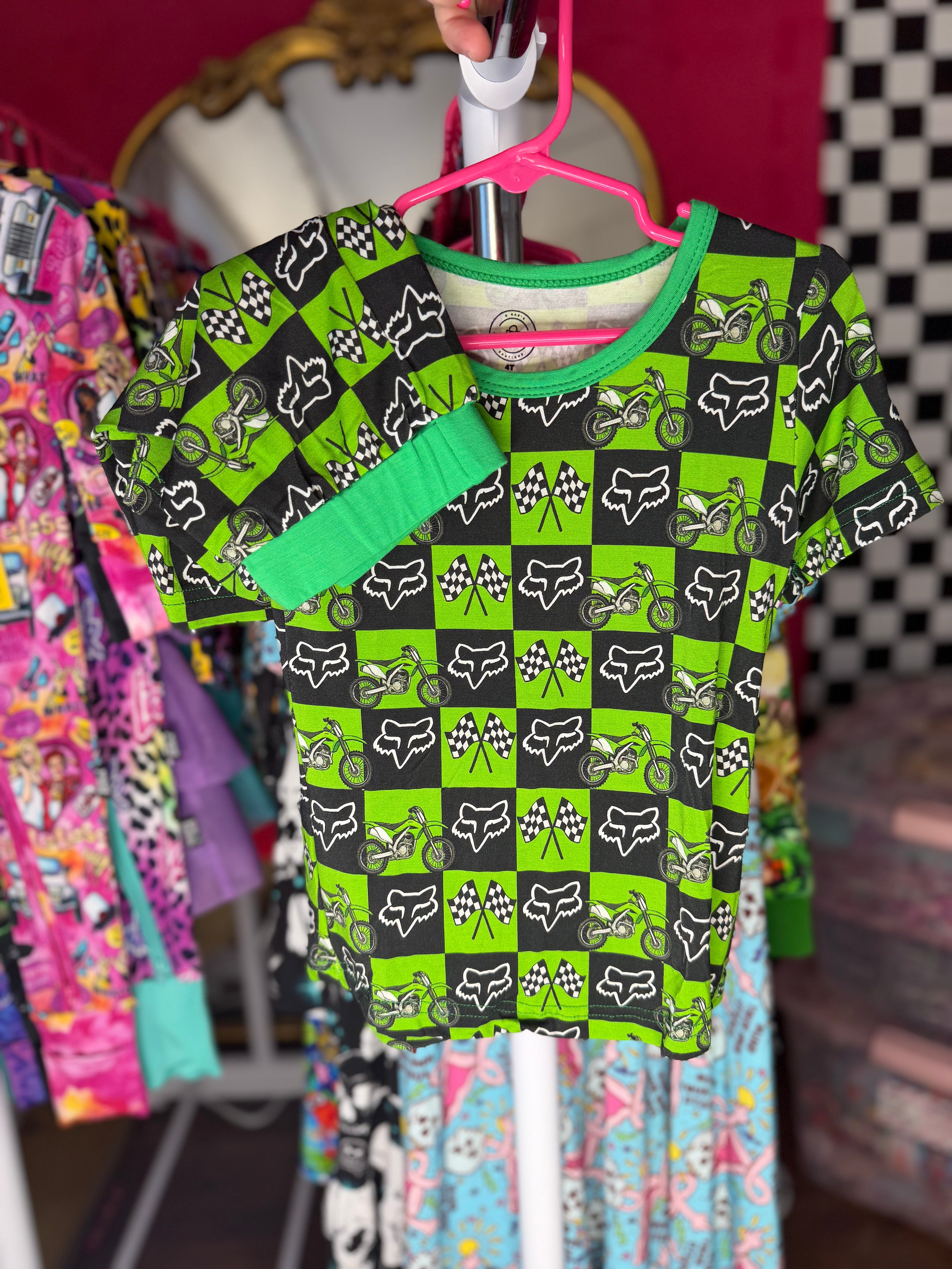 4T Short Sleeve & Shorts Set