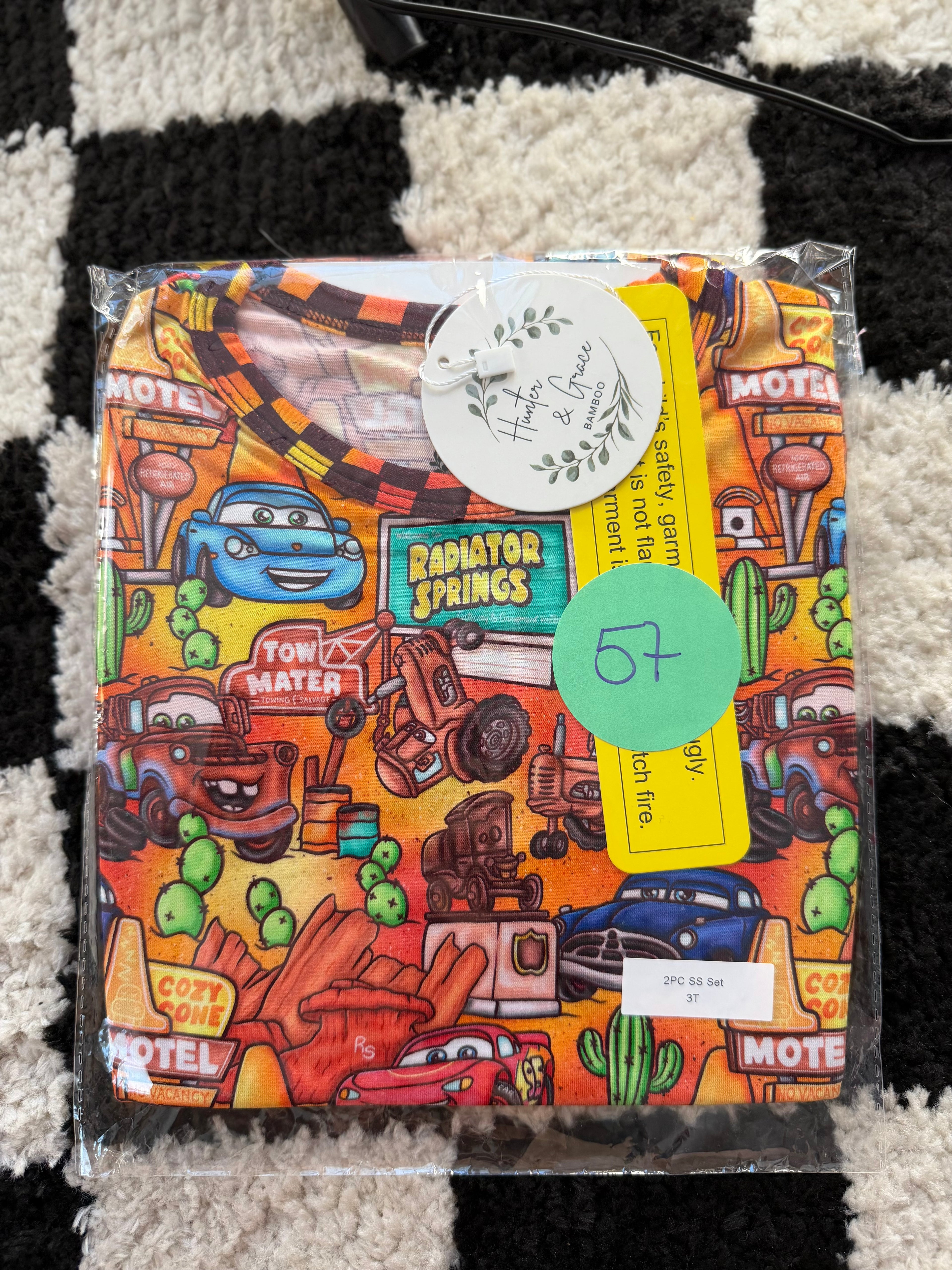 3T Short Sleeve & Shorts Set