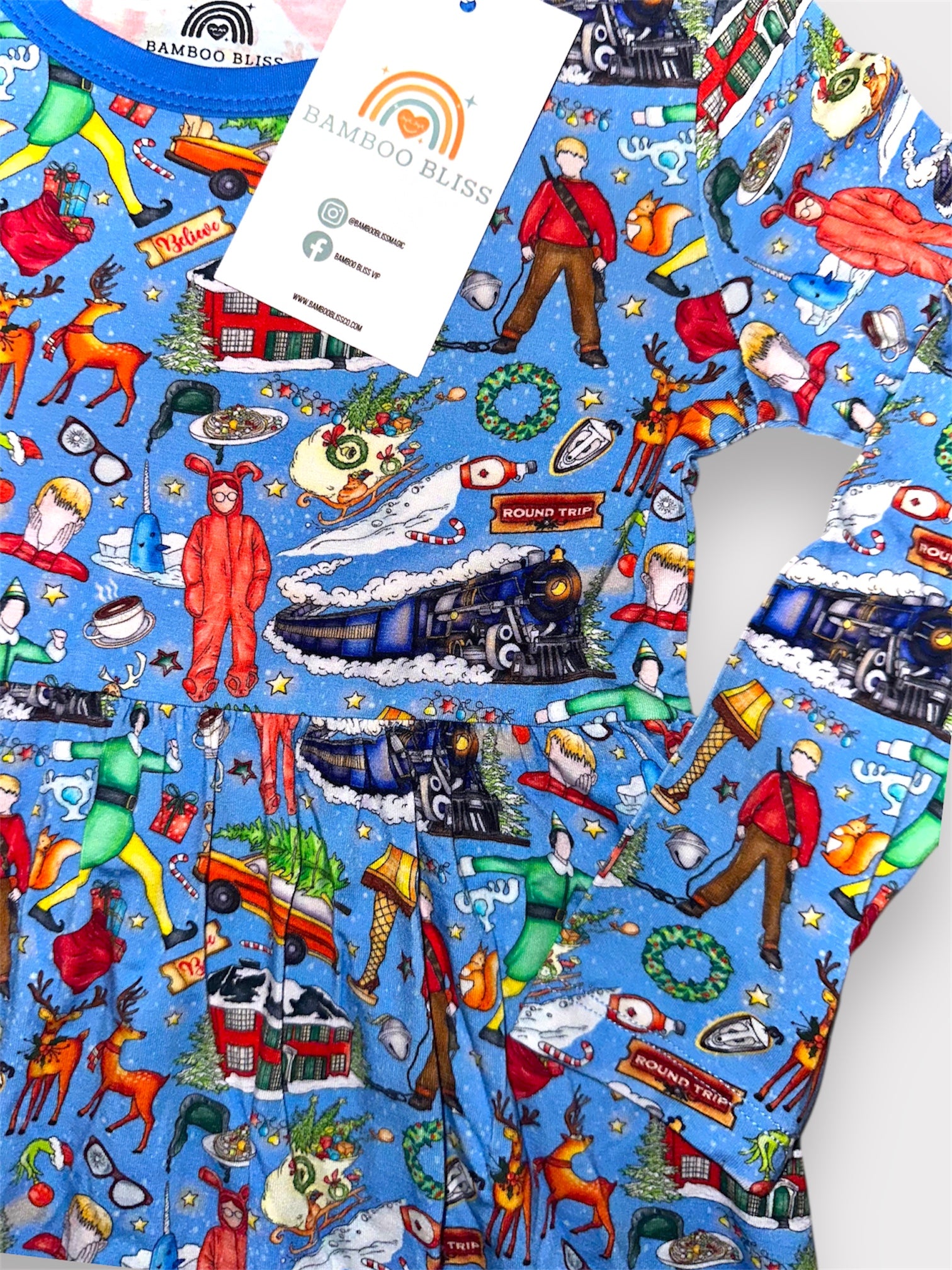 Movie Mash Up Twirl Dress