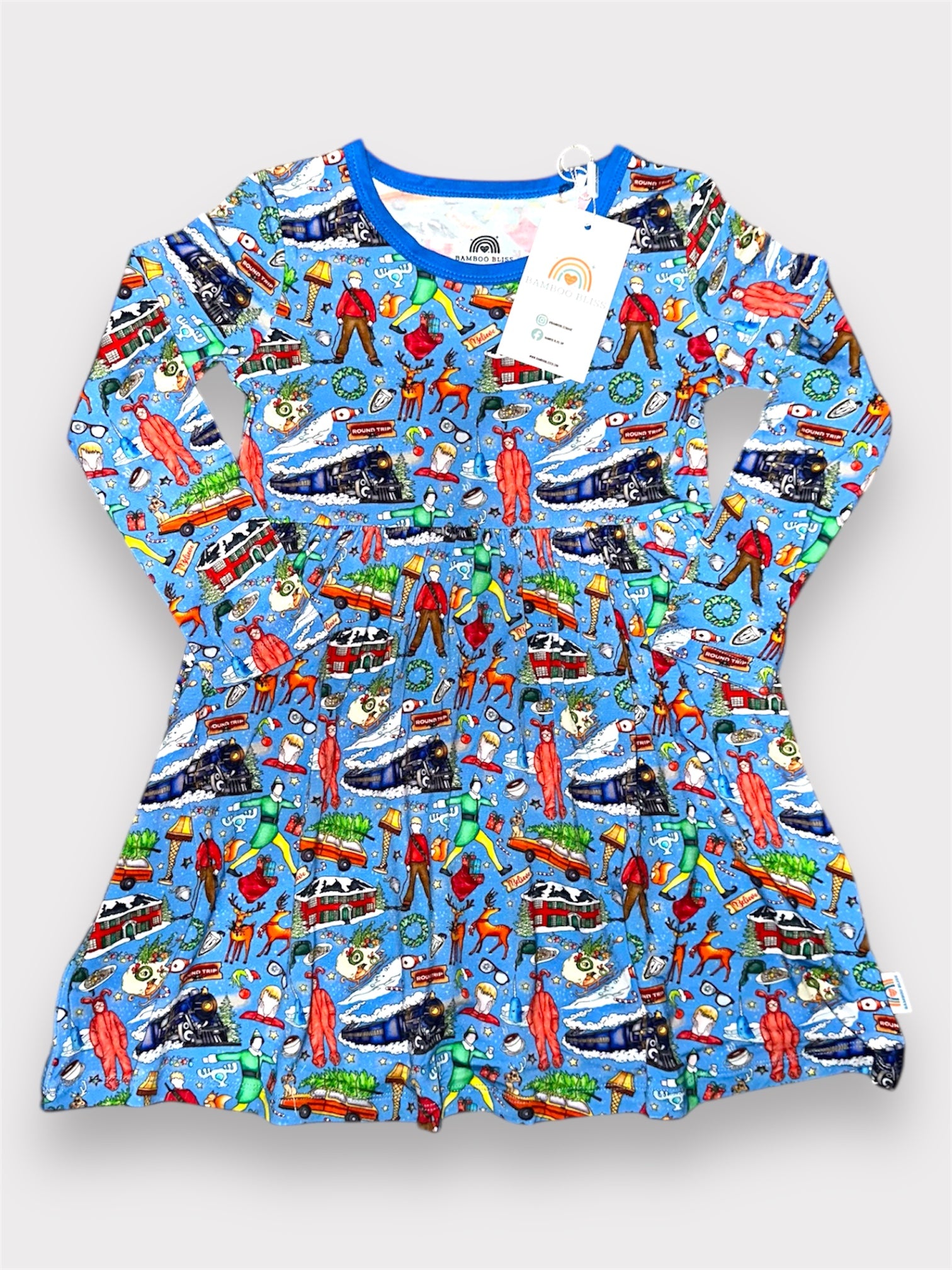 Movie Mash Up Twirl Dress